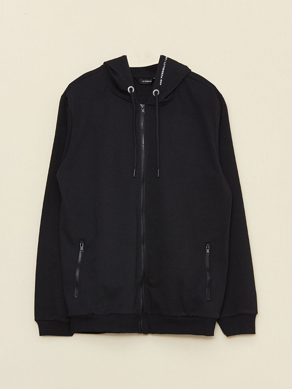 Hooded Long Sleeve Men's Sports Cardigan-5