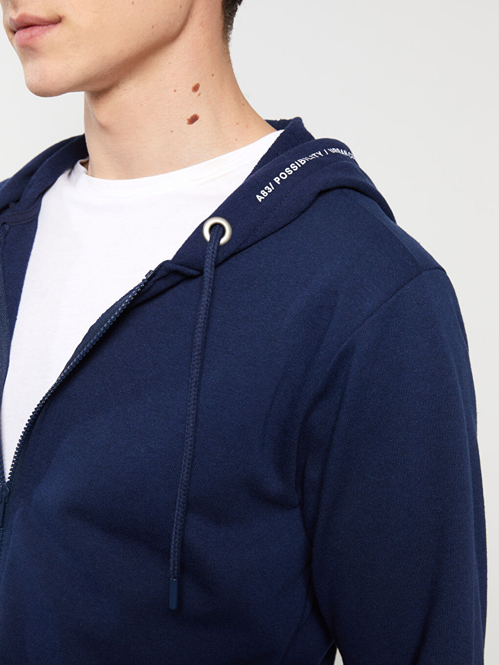 Kapuzen-Sportstrickjacke Für Herren Mit Langen Ärmeln-3