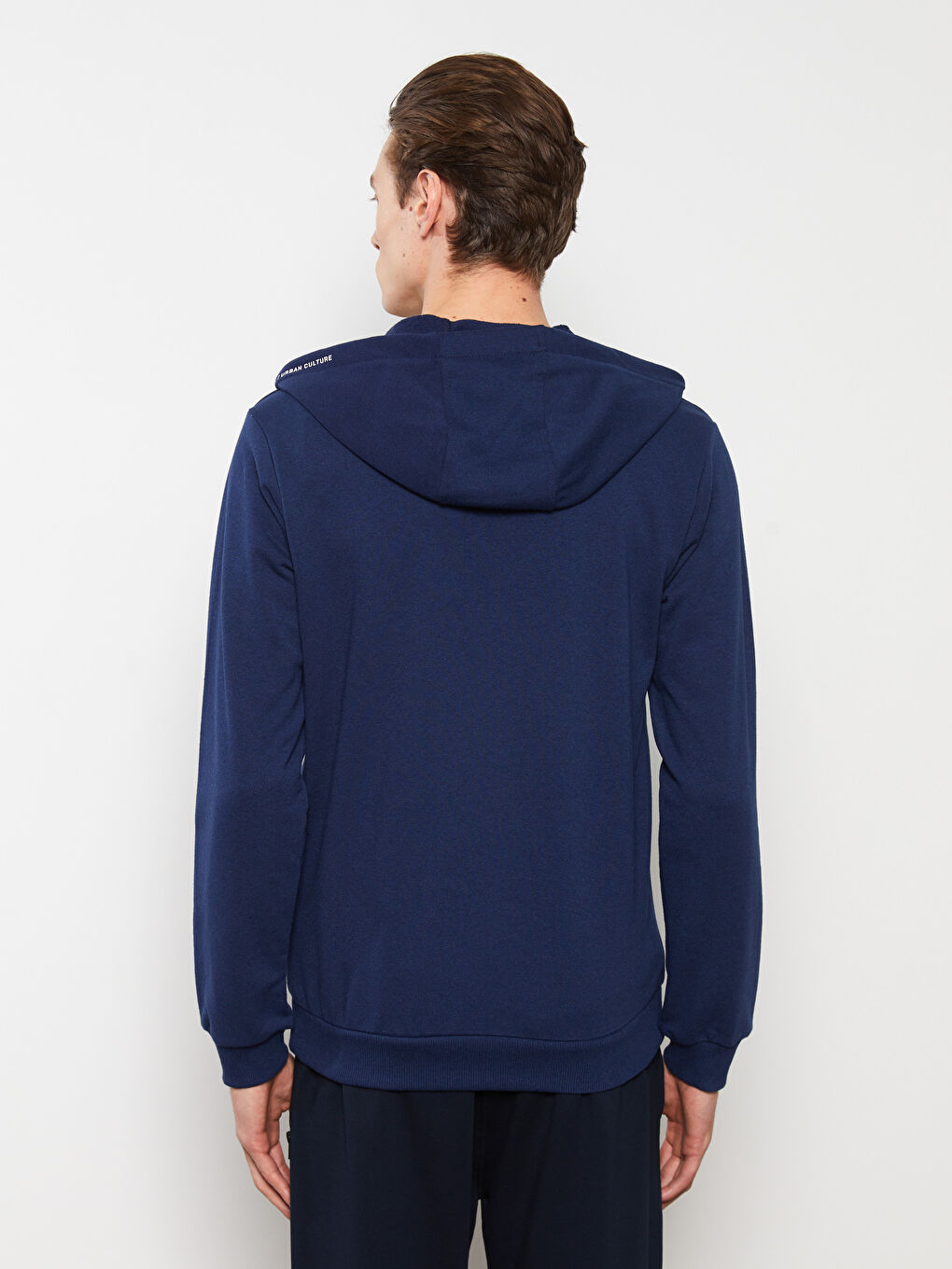 Kapuzen-Sportstrickjacke Für Herren Mit Langen Ärmeln-4