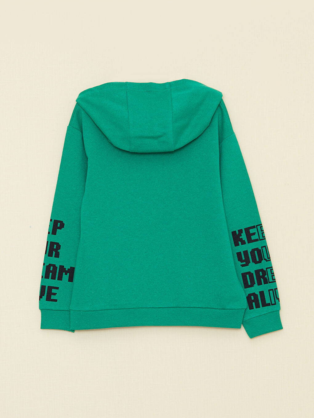 Bedrucktes Sweatshirt mit Kapuze und langen Ärmeln für Jungen-1