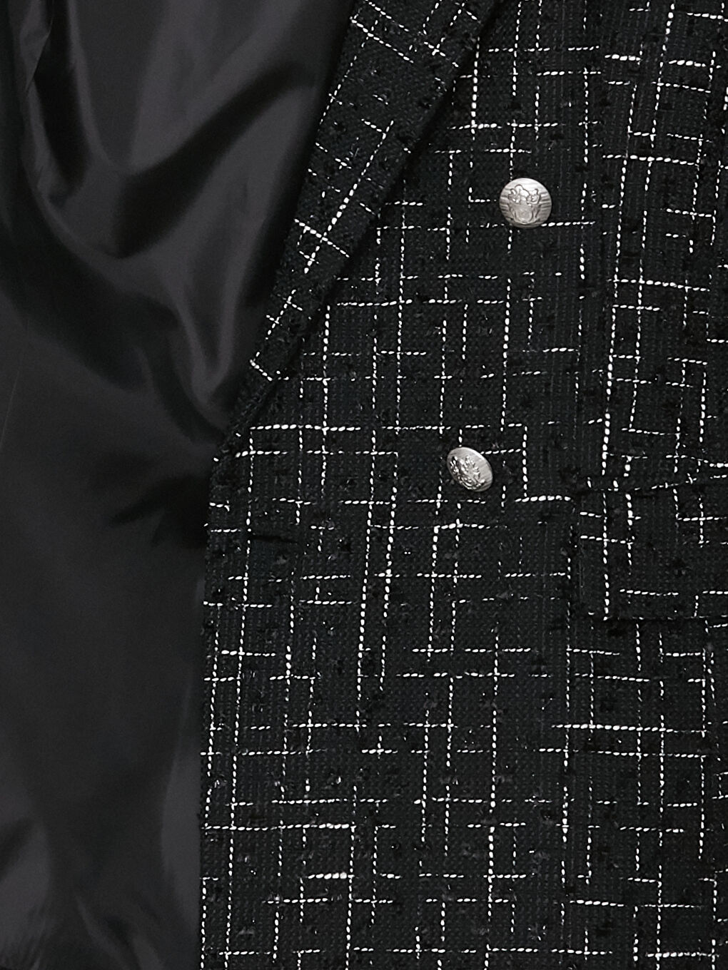 Sacou cu model, mânecă lungă pentru Femei-7