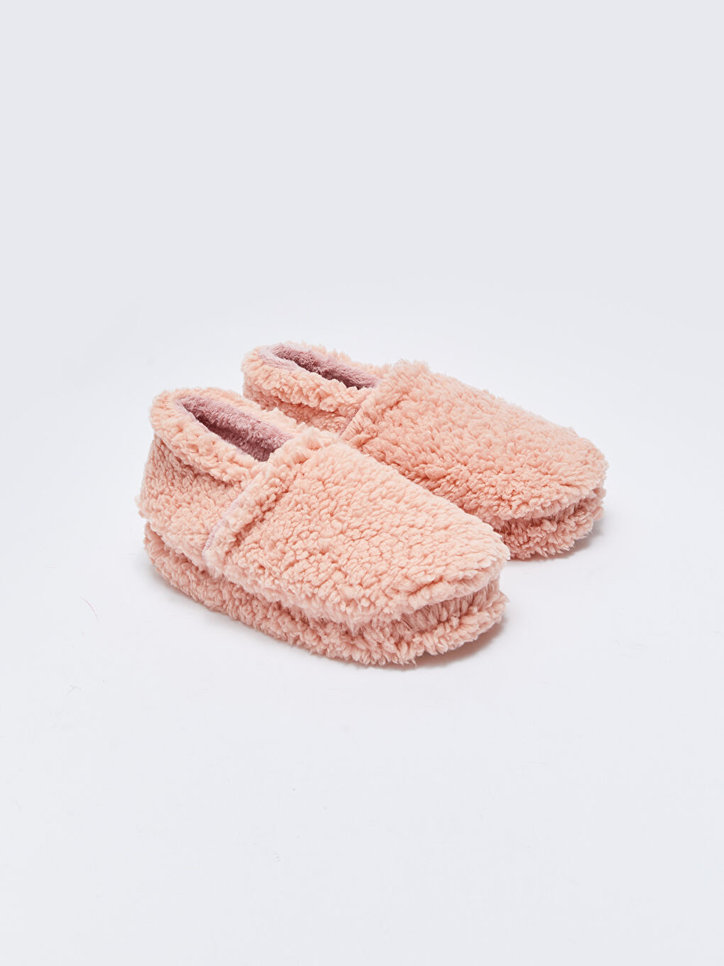 Pembe Kadın Pelüş Panduf