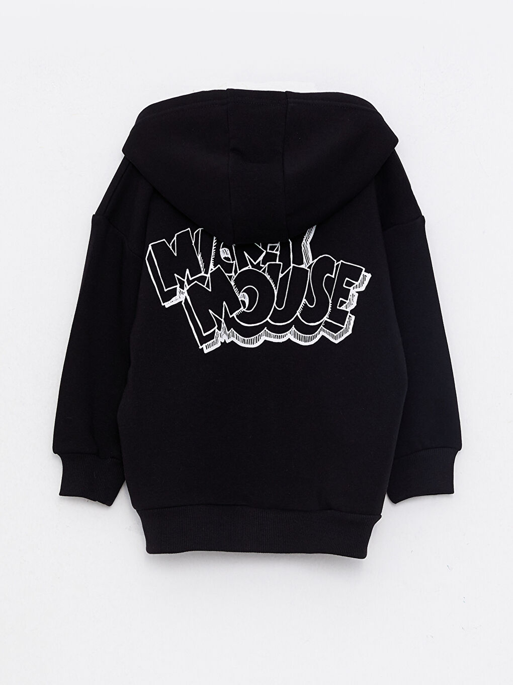 LCW baby Hooded Long Sleeve Mickey Mouse Printed Baby Boys' Zip-Up Sweatshirt -W2FF76Z1-CVL