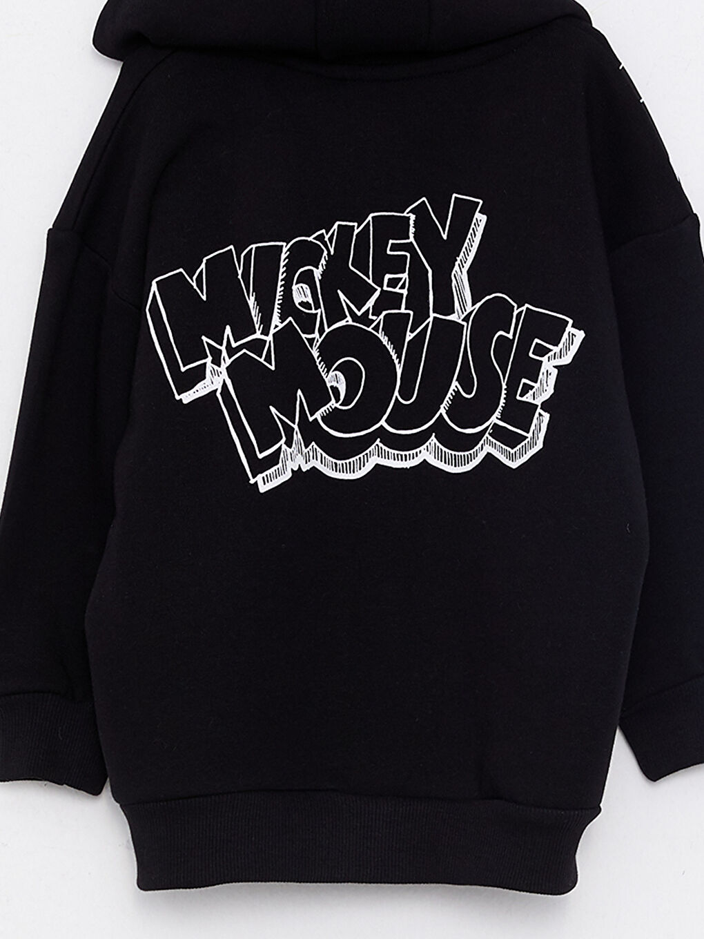 LCW baby Hooded Long Sleeve Mickey Mouse Printed Baby Boys' Zip-Up Sweatshirt -W2FF76Z1-CVL