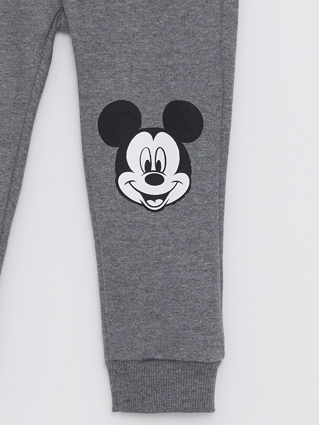 Elastic Waist Mickey Mouse Printed Baby Boys' Sweatpants-2