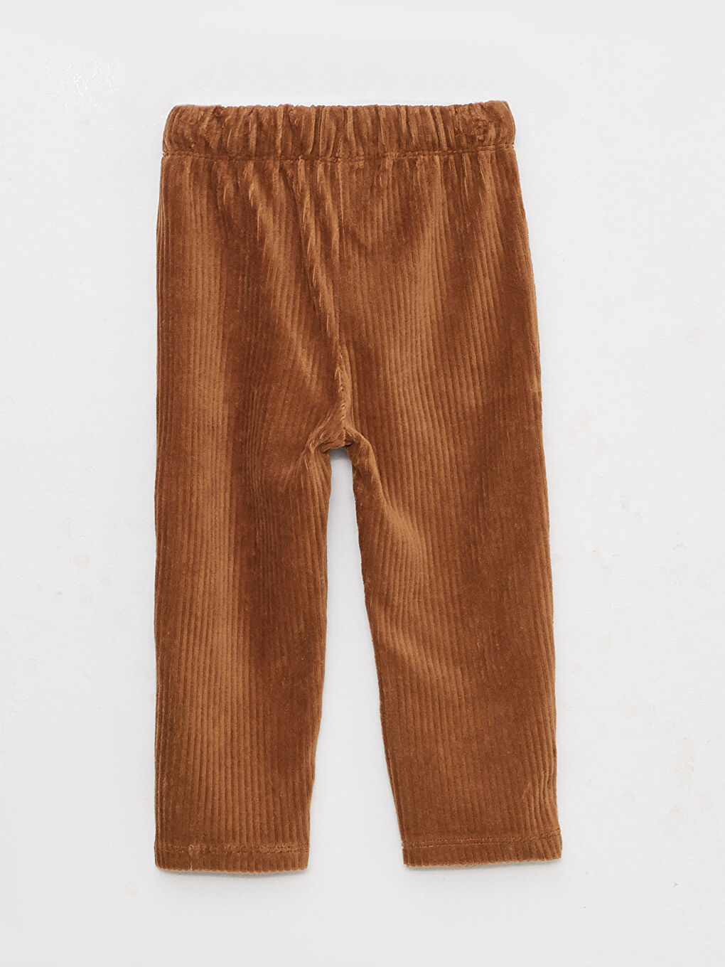 LCW baby Beli Lastikli Kadife Erkek Bebek Eşofman Alt -W2FG56Z1-GXT