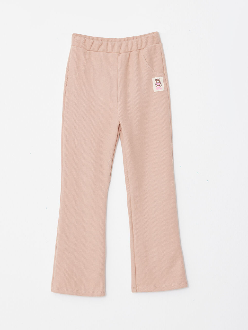 LCW Kids Beli Lastikli Basic Kız Çocuk Eşofman Altı -W2FG94Z4-GCU