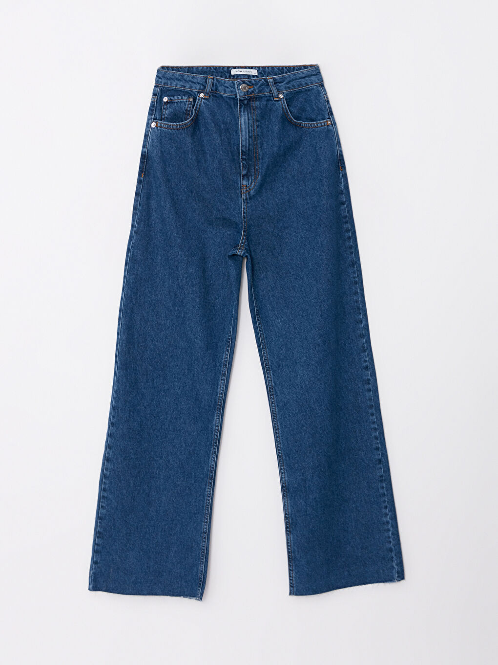 LCW Vision High Waist Wideleg Straight Wide Leg Women's Rodeo Jeans -W2FH34Z8-507
