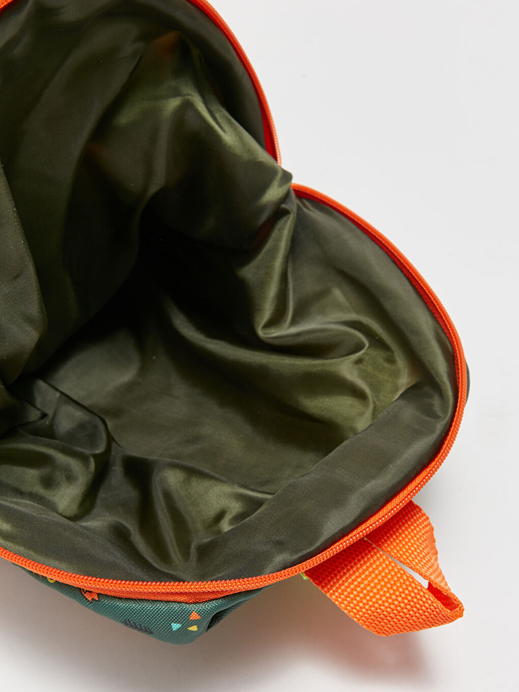 Yeşil Pelüş Aslan Erkek Çocuk Okul Çantası-5