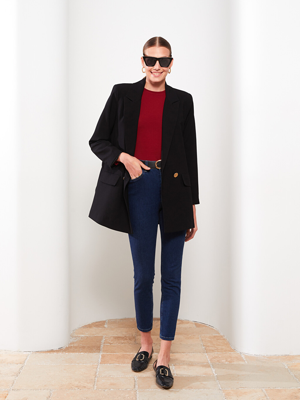 Women's Mercury Skinny Fit Straight Jean Pants