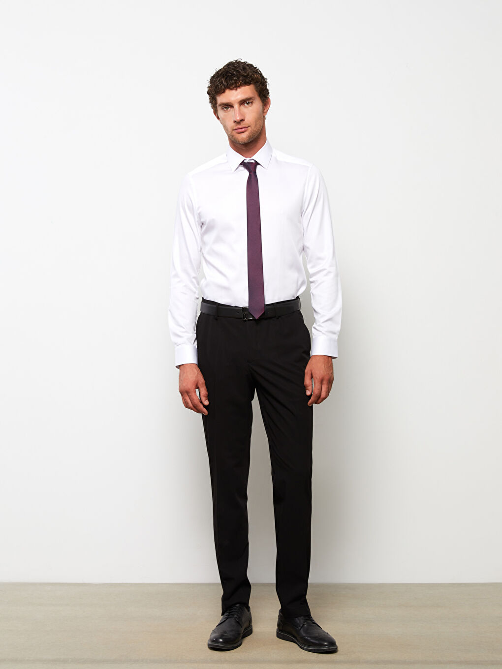 ربطة عنق رفيعة مطبوعة للرجال-1