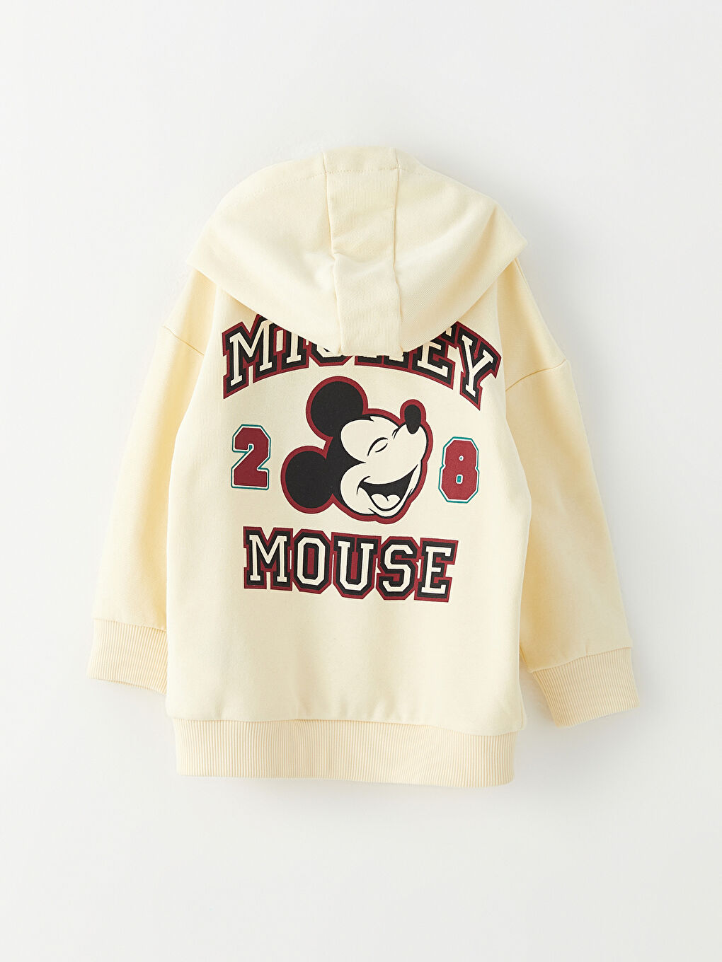 Sweat-shirt À Capuche Mickey Mouse Bébé Garçon Manches Longues avec Détail Brodé-8