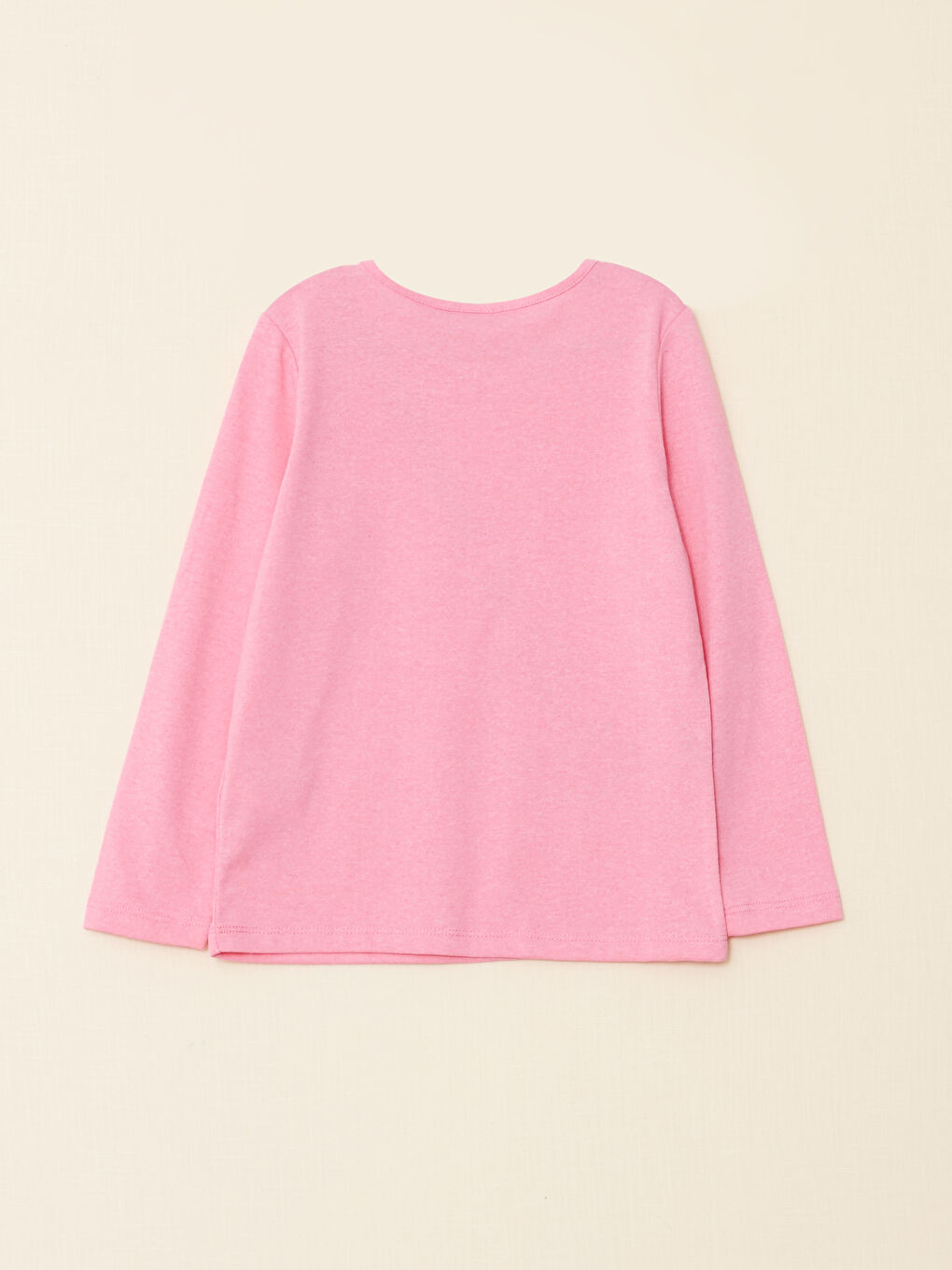 T-shirt à Manches Longues Imprimé pour Filles Col Rond-1