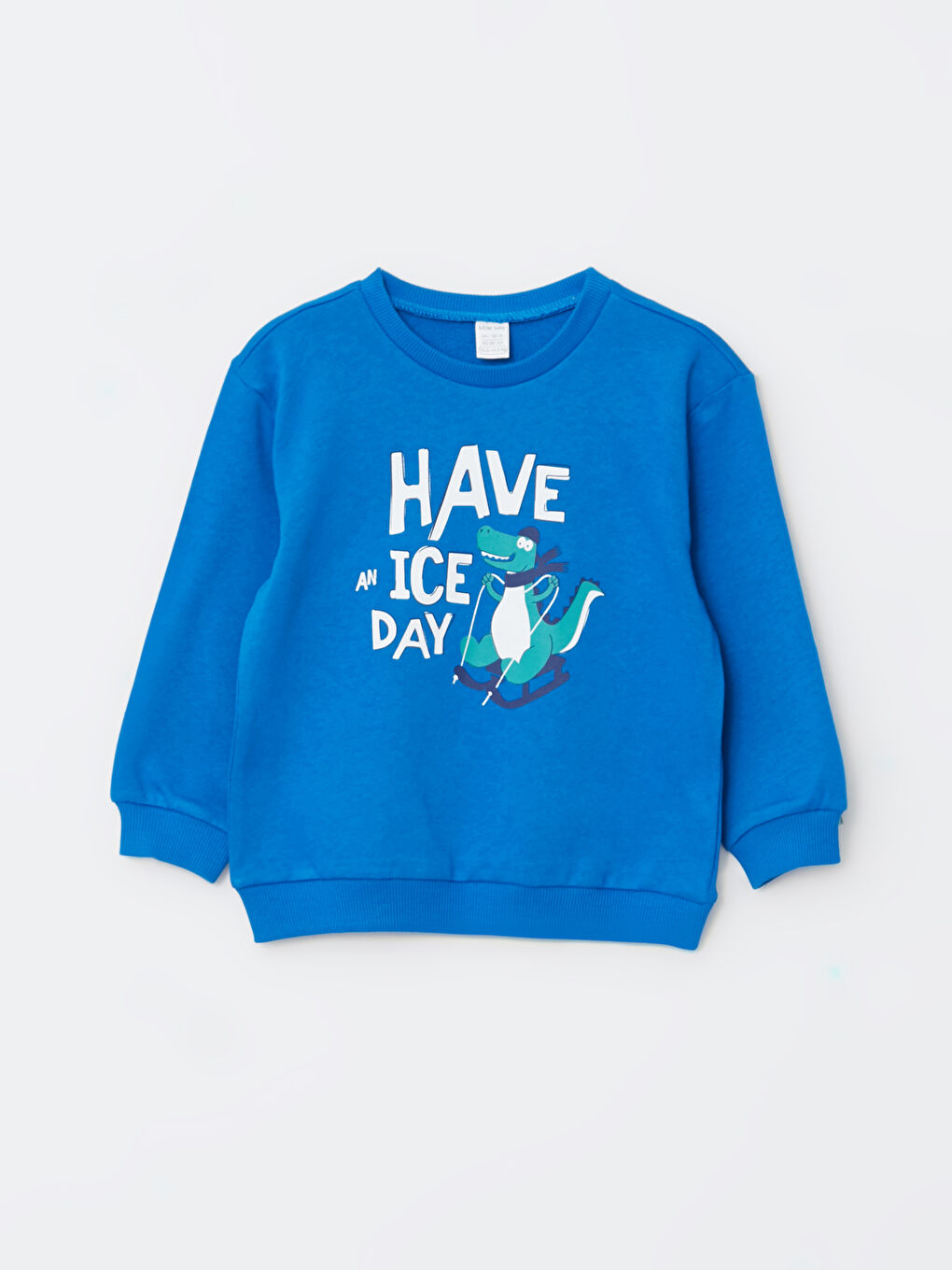 Crew Neck Long Sleeve Printed Baby Boys' Sweatshirt and Sweatpants 2 Pack Set-1