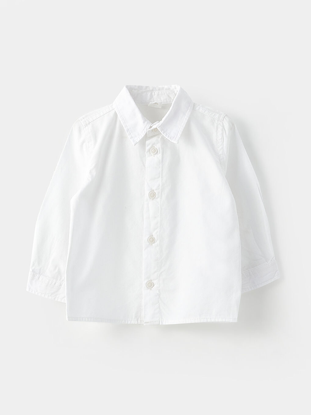 Long Sleeve Basic Baby Boys' Shirt and Pants 2 Pack Set-5