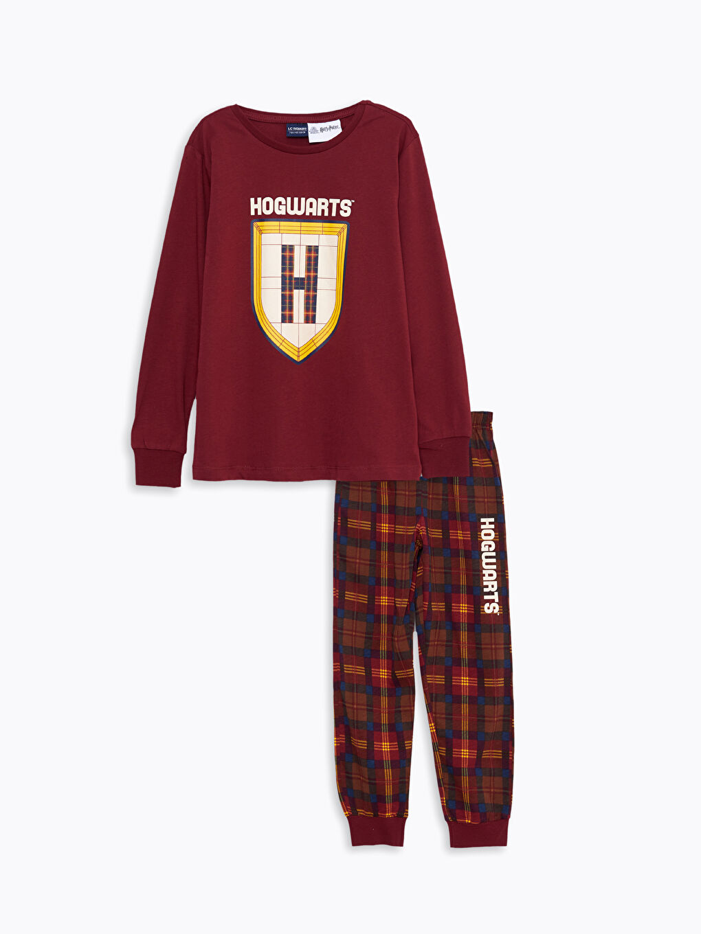 LC Waikiki Crew Neck Harry Potter Printed Long Sleeve Boys' Pyjama Set -W2FJ93Z4-HMS