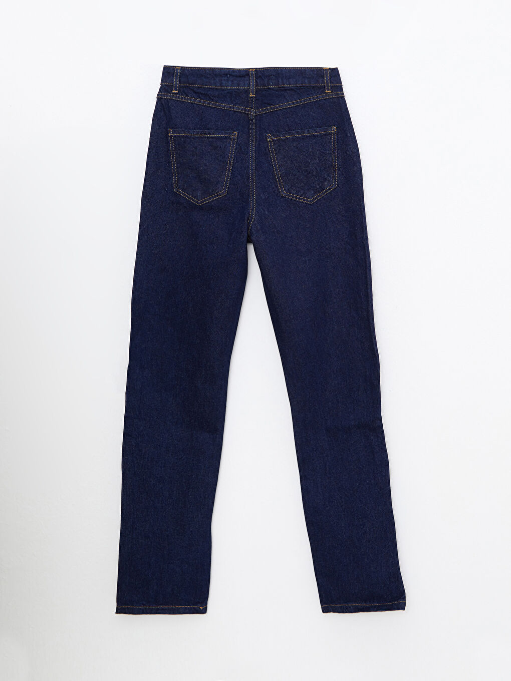 LCW Modest Orta İndigo Rodeo Kadın Standart Fit Düz Jean Pantolon - 6