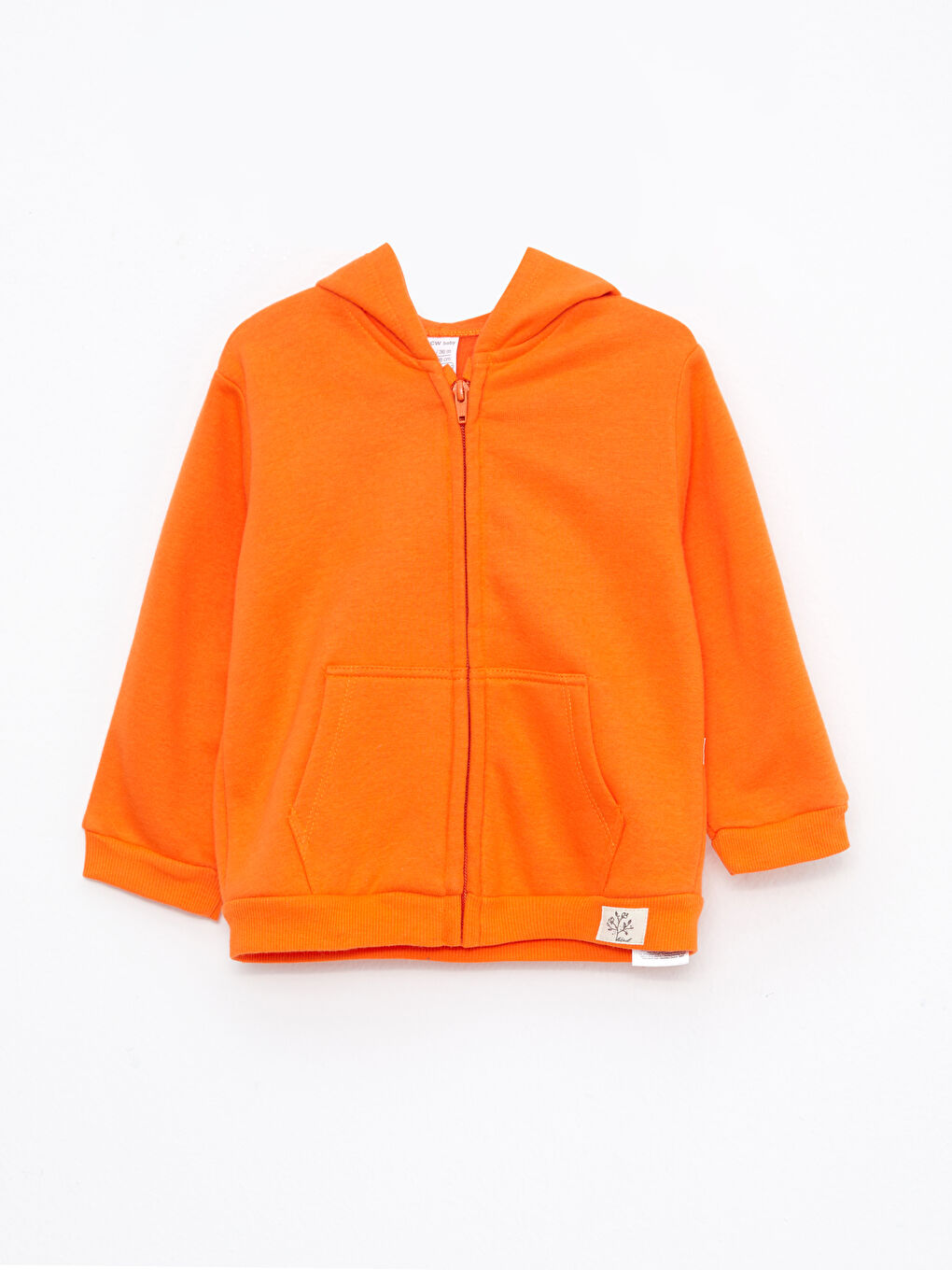 LCW baby Kapuzensweatshirt mit Langarm und Reißverschluss für Baby Mädchen -W2FK39Z1-GKT