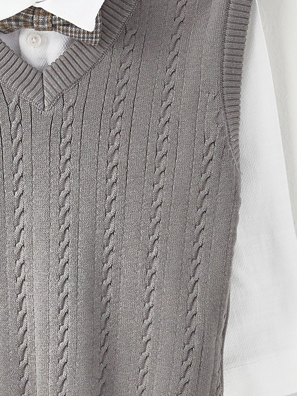 LCW baby Polo Neck Long Sleeve Baby Boy Set of 4 -W2FL28Z1-R10