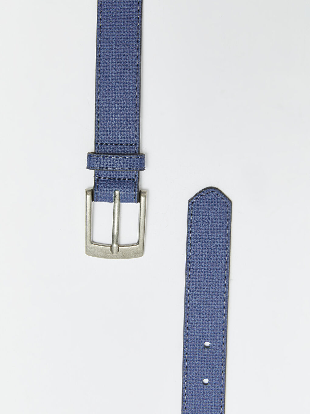 Lacivert Deri Görünümlü Erkek Çocuk Kemer-2