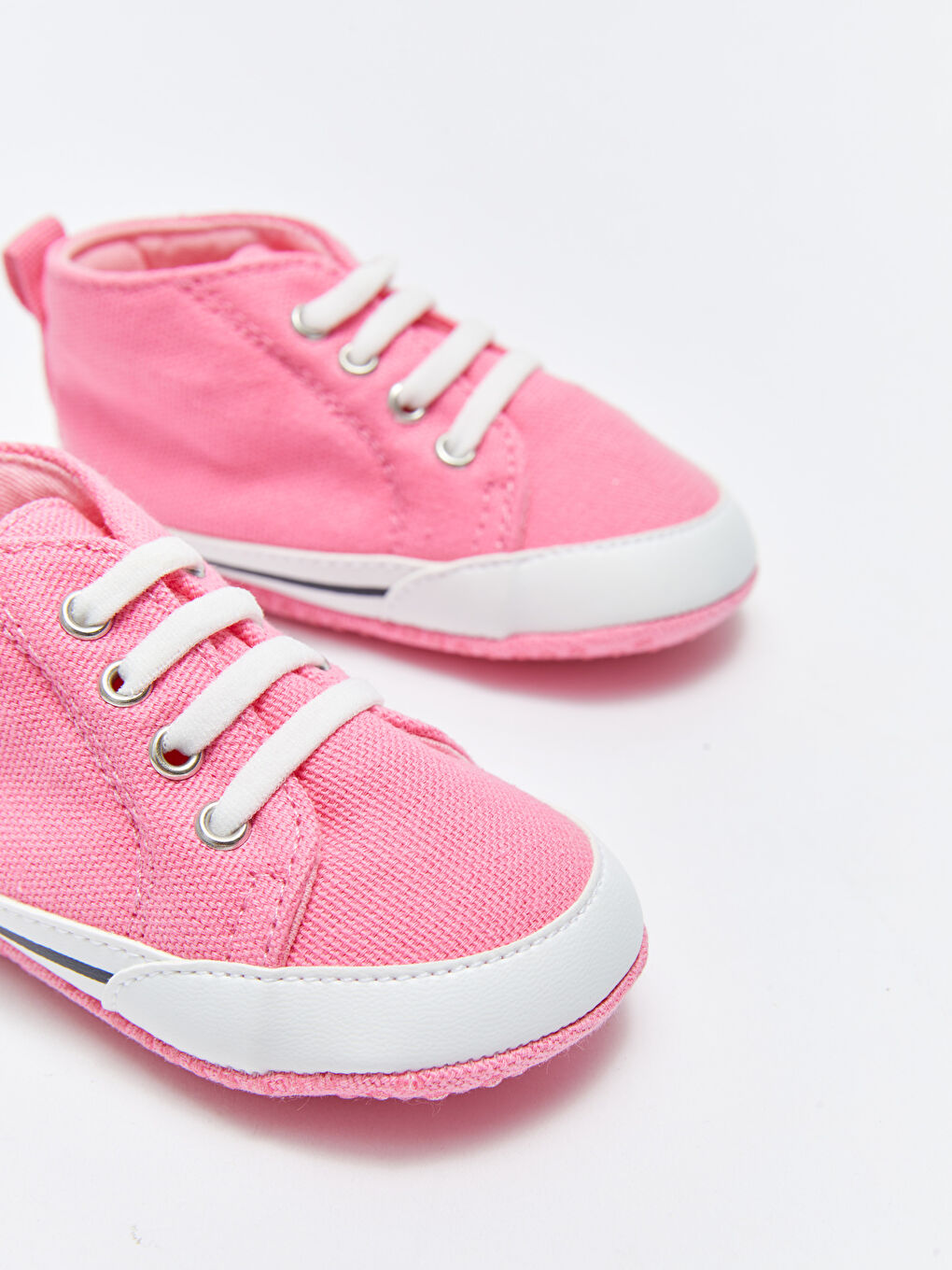 Baby Mädchen Lauflernhausstiefel mit Schnürung-2