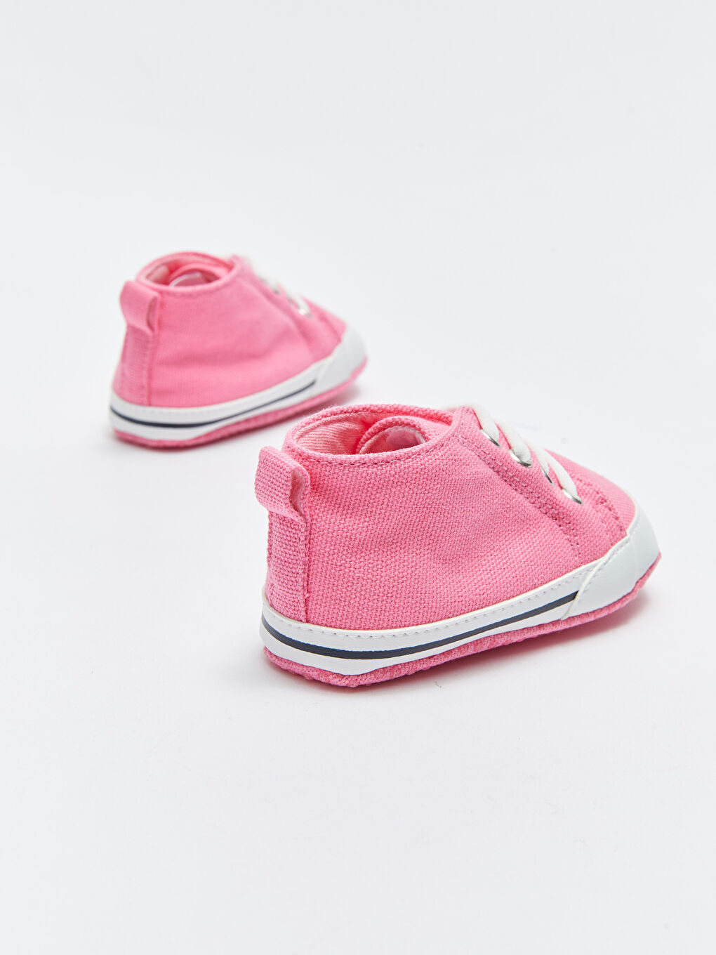 Baby Mädchen Lauflernhausstiefel mit Schnürung-4