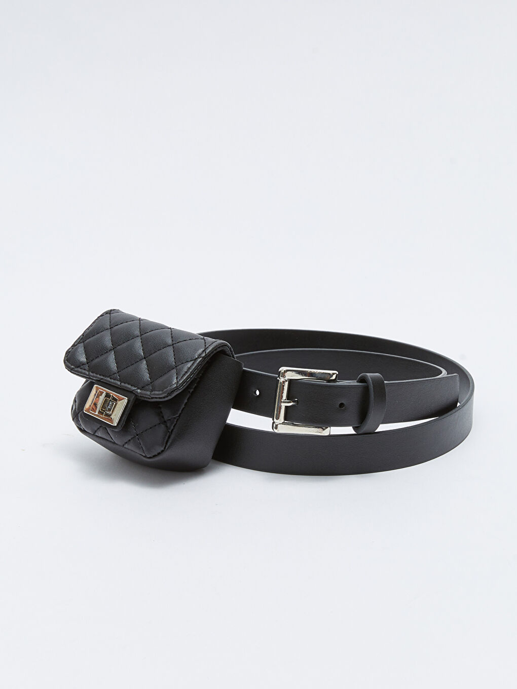 Leather Look Women's Bag Belt