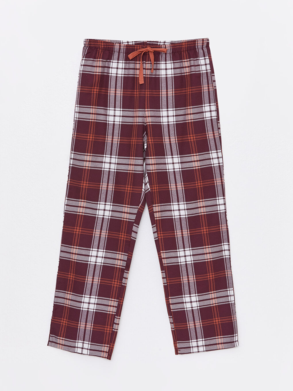 Set de pijama cu guler de cămașă în carouri pentru femei-7