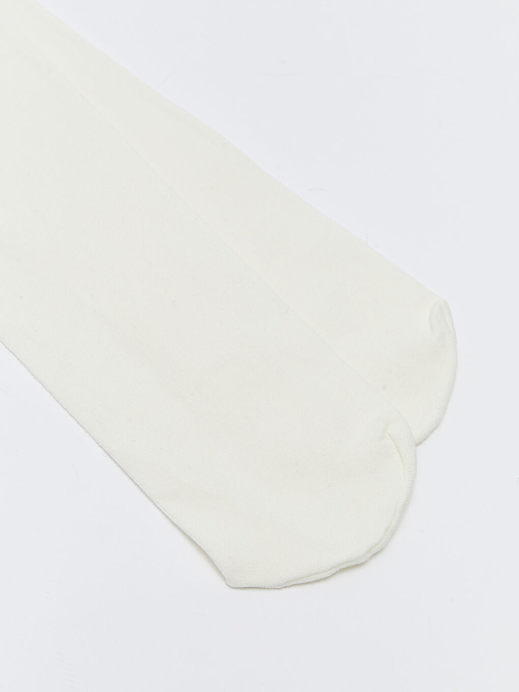 Ekru Basic Kız Çocuk Külotlu Çorap-1