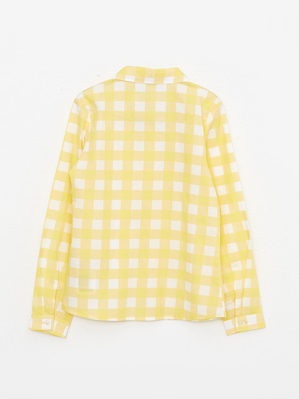 LCW ECO Plaid Long Sleeve Girls' Shirt -W2FL70Z4-LQ2