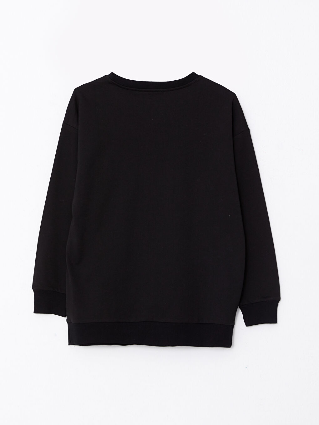 سويت شيرت سادة ياقة دائرية حوامل-6