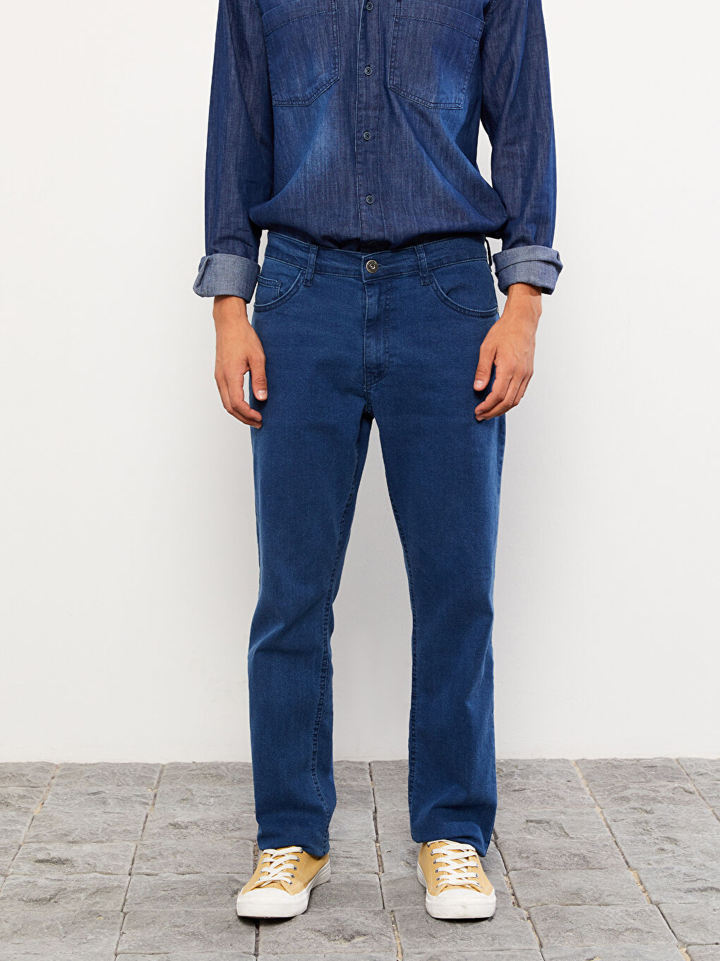 790 جينز واسع للرجال-3