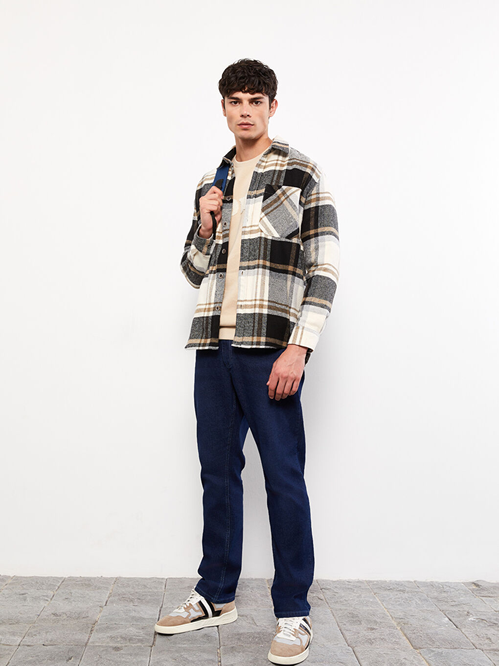 790 جينز واسع للرجال