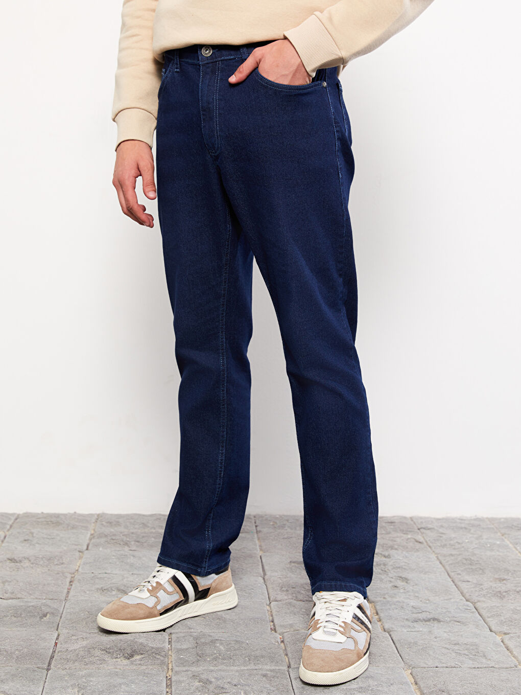 790 جينز واسع للرجال-3