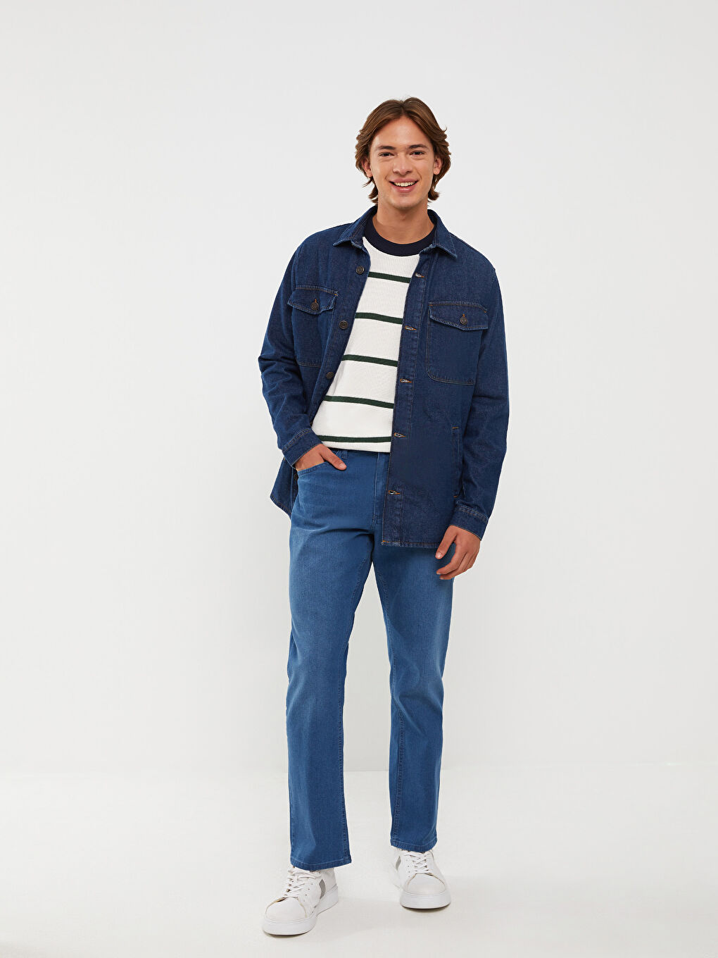 790 جينز واسع للرجال