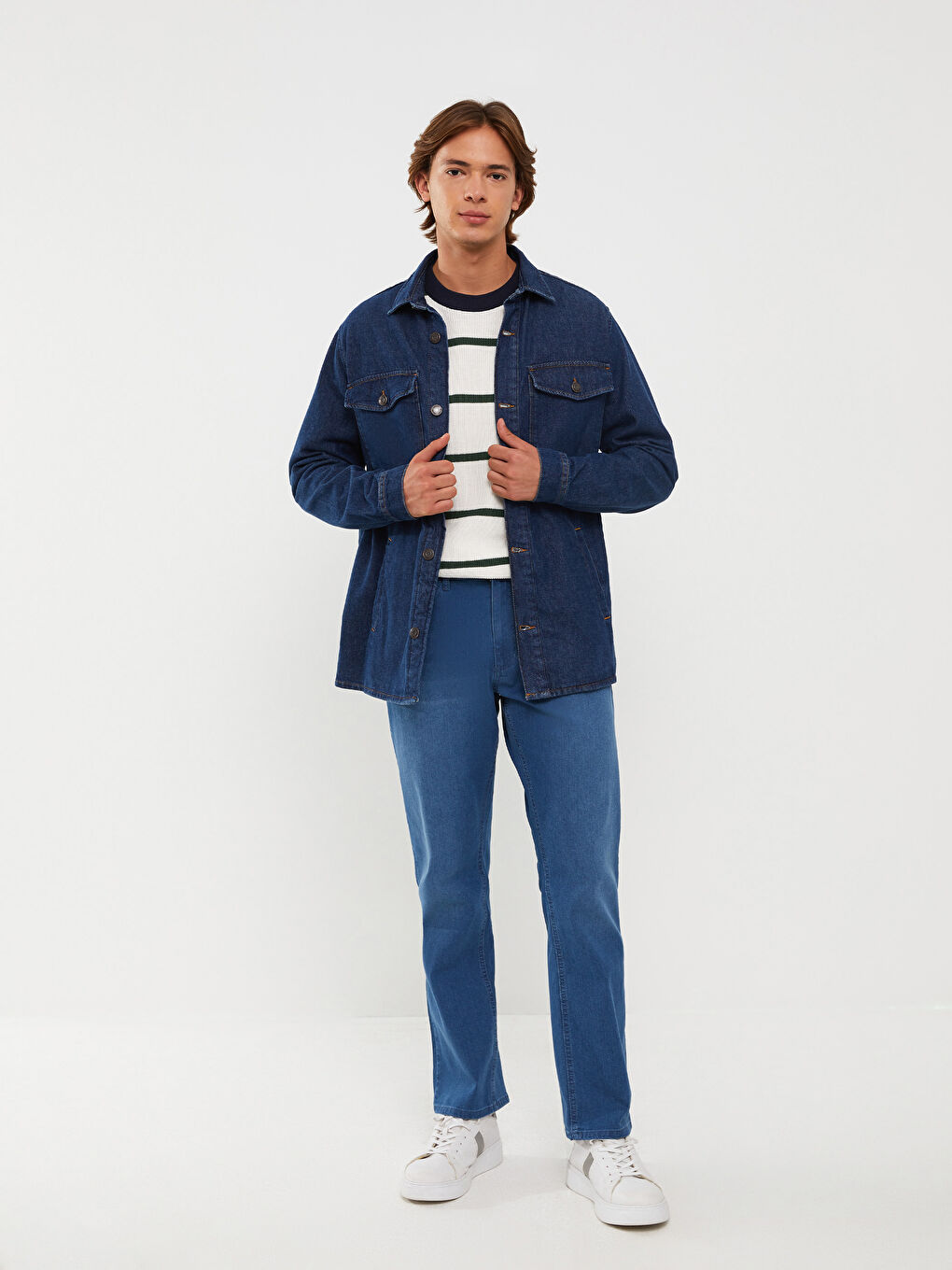 790 جينز واسع للرجال-1