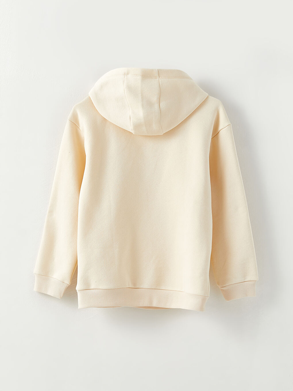 Hooded Printed Long Sleeve Girls' Sweatshirt-1