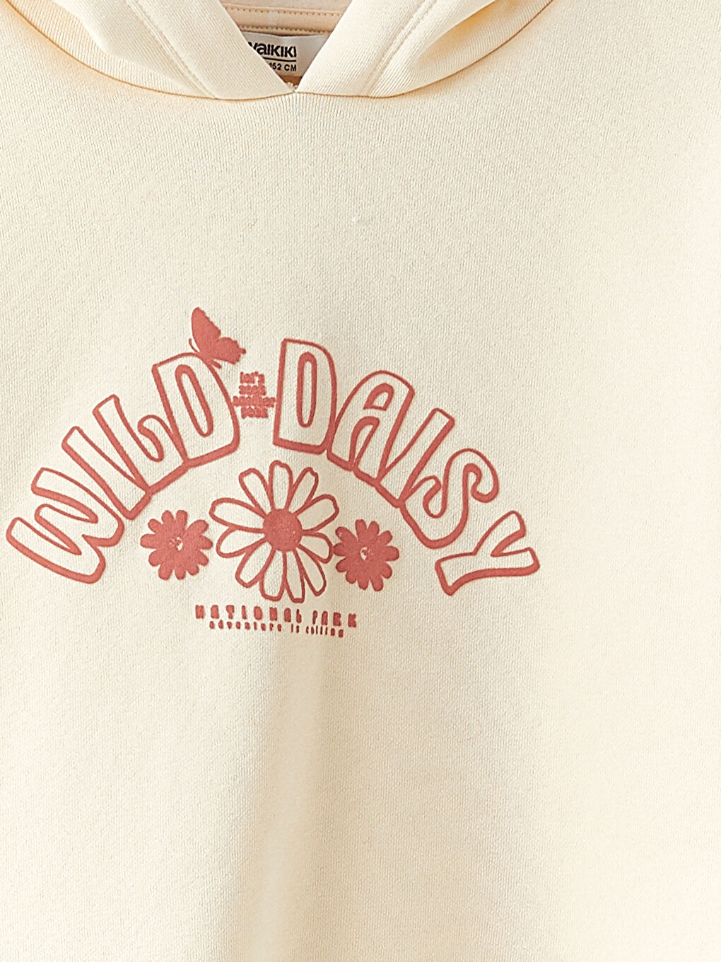 Hooded Printed Long Sleeve Girls' Sweatshirt-2