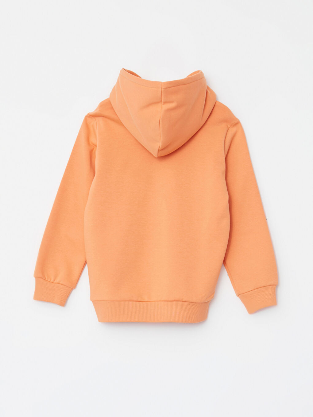 Толстовка з капюшоном, з принтом, довгий рукав, для дівчаток-1