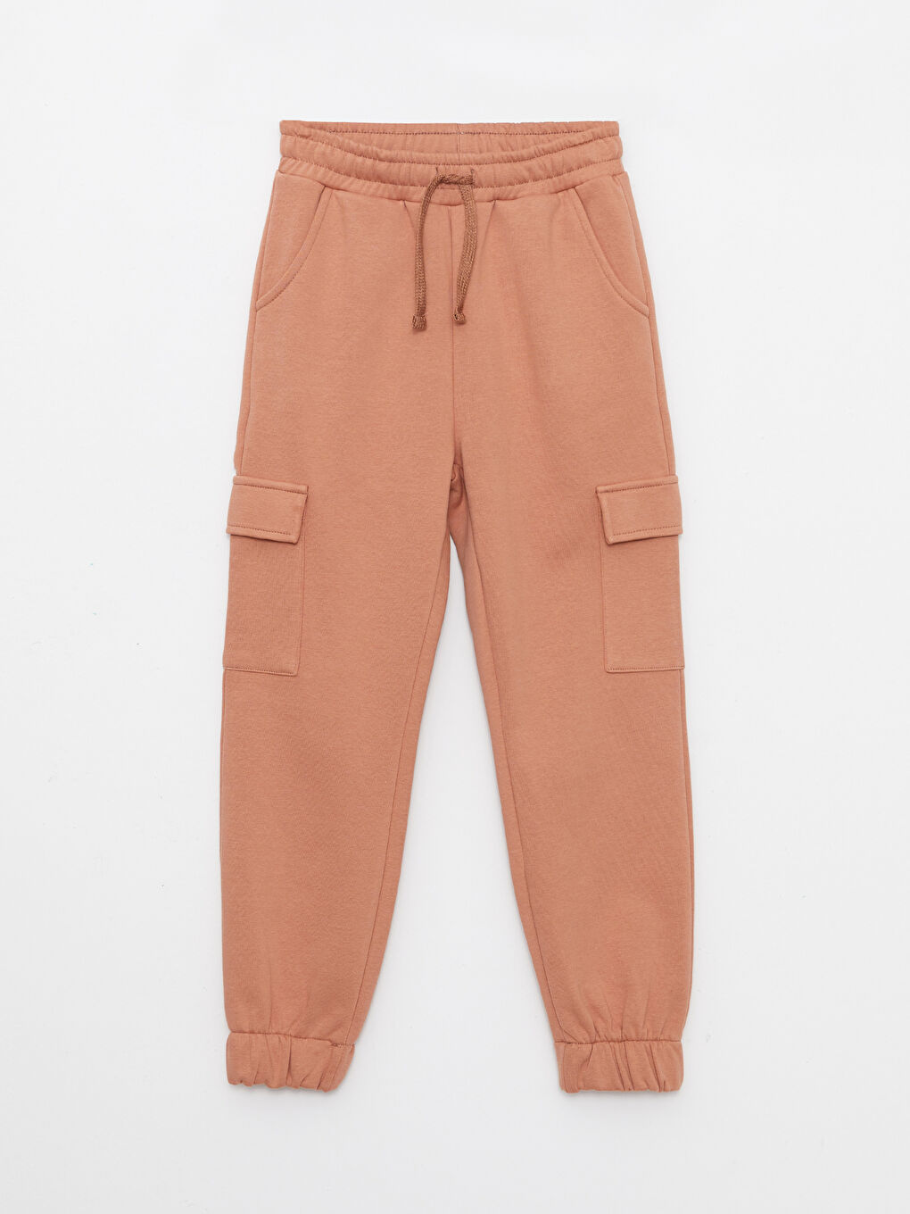 Базовые спортивные джоггеры для девочек с эластичным поясом-2