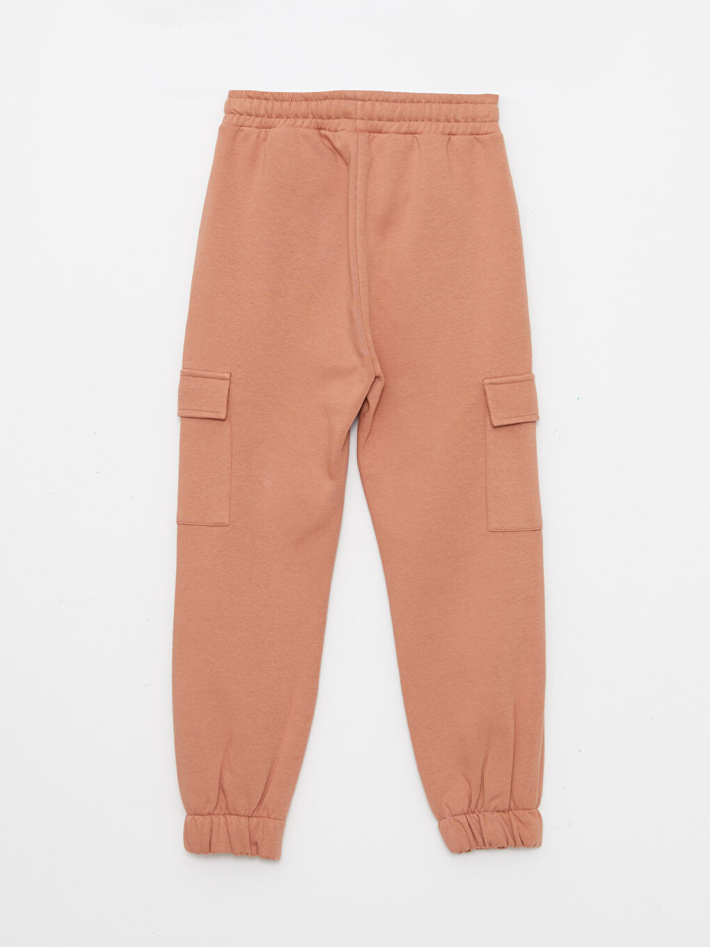 Базовые спортивные джоггеры для девочек с эластичным поясом-3