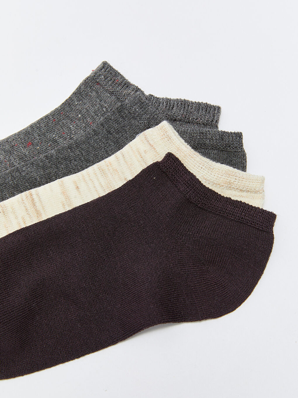 Women's Plain Trainer Socks 4-pack-2