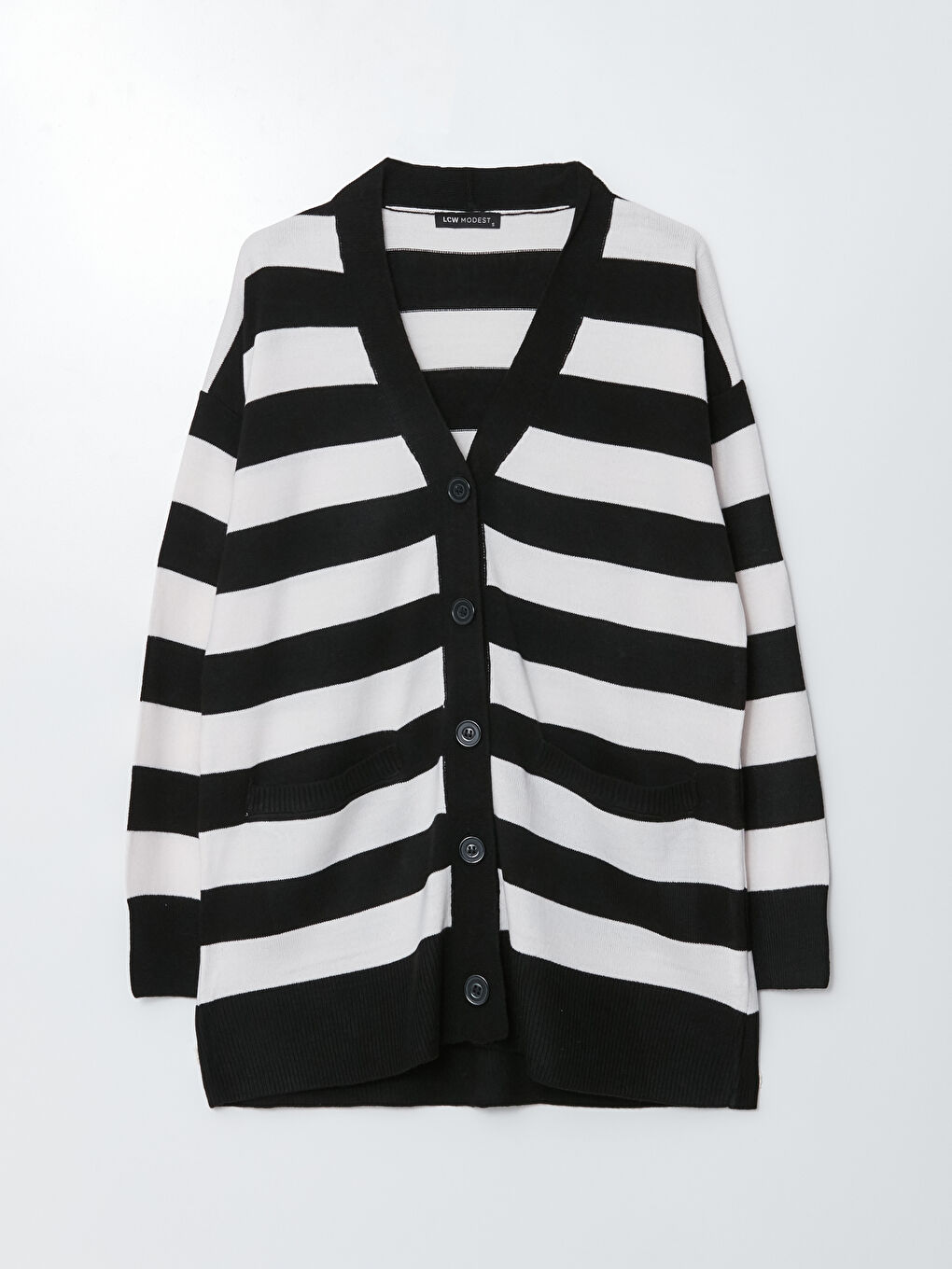 Žena CRNA Kardigan-5