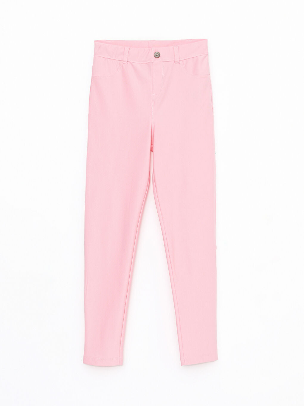 Pembe Basic Kız Çocuk Pantolon-2