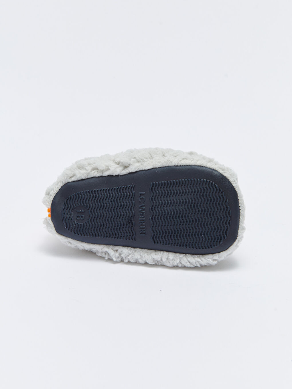 Gri Nakışlı Çoraplı Erkek Bebek Yürüme Öncesi Ayakkabı-3