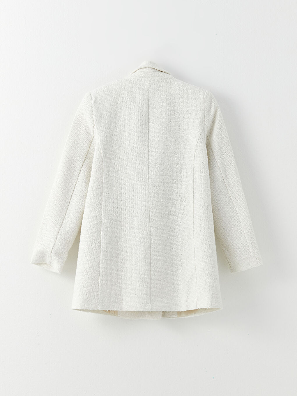 جاكيت بليزر تيويد كم طويل للسيدات-7