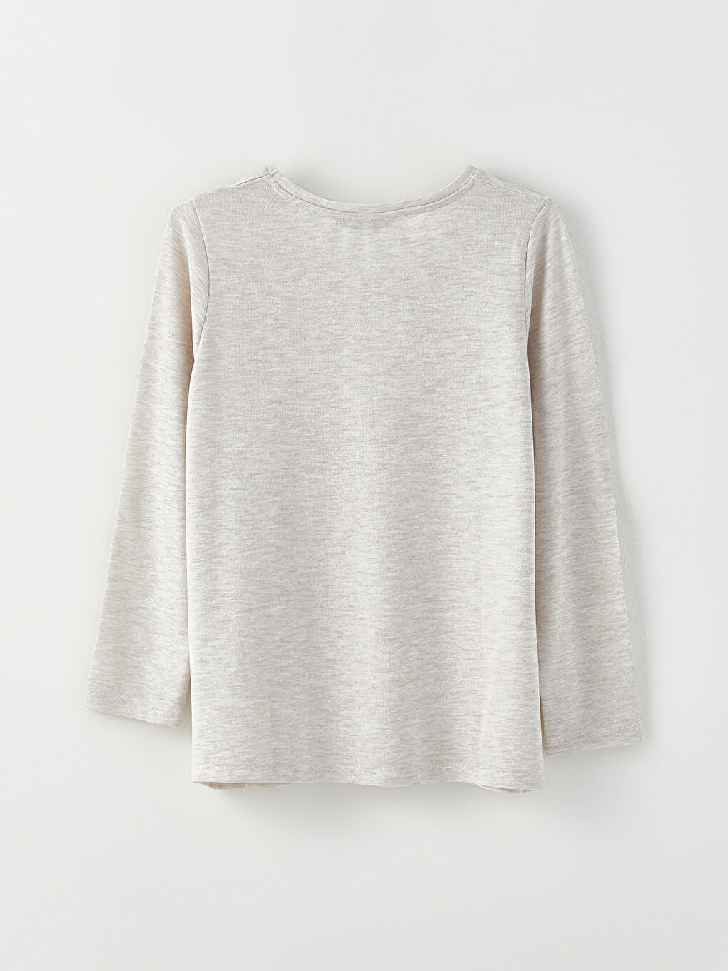 V-Neck Printed Long Sleeve Women's T-Shirt-6