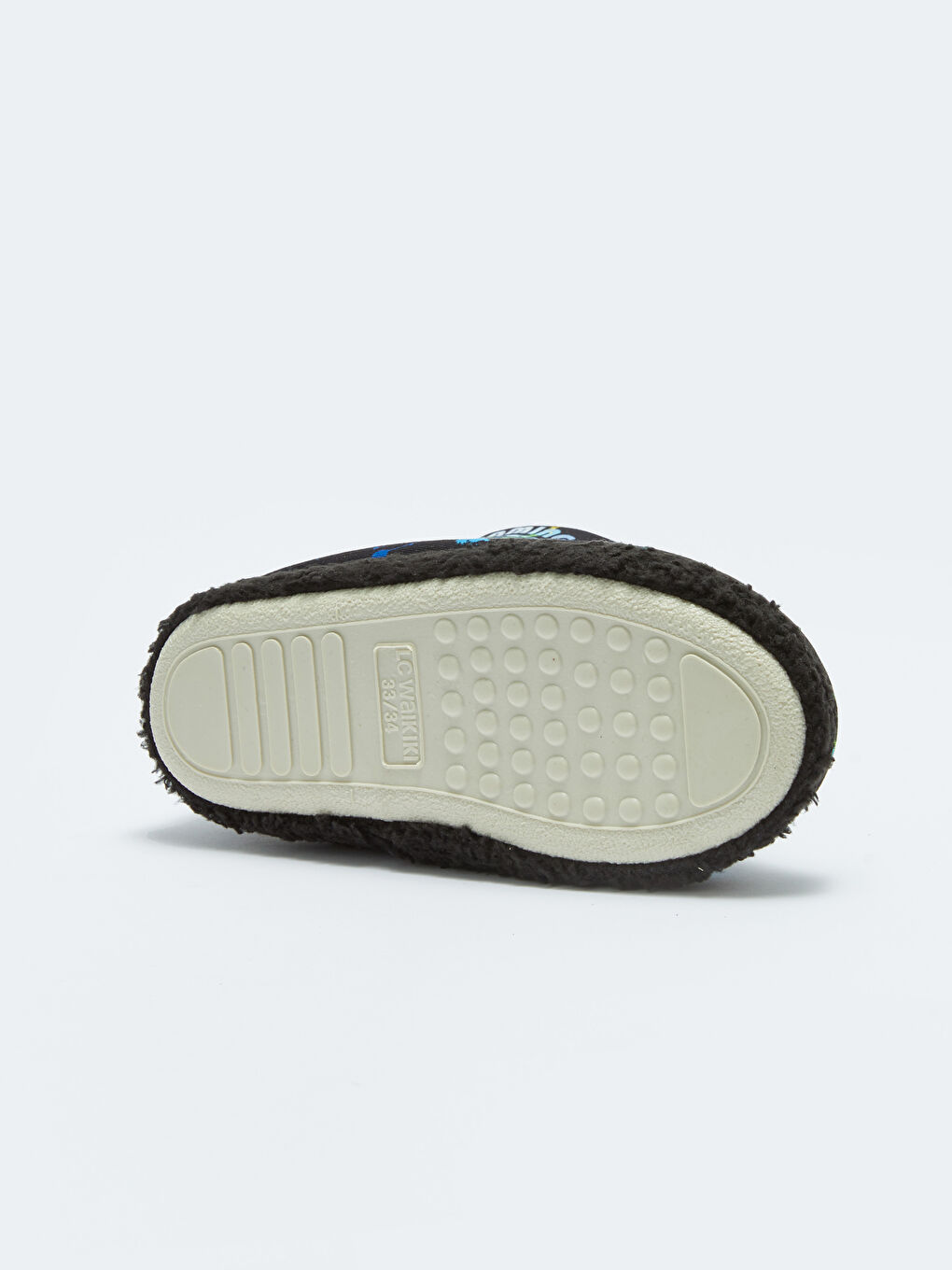 Siyah Baskılı Erkek Çocuk Ev Botu-3