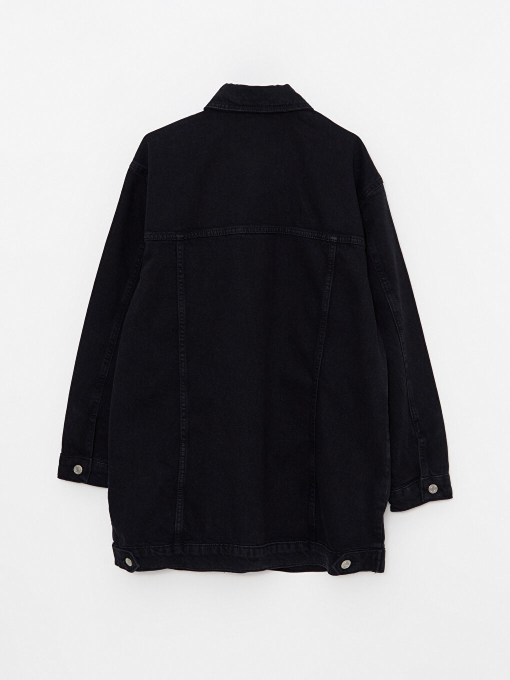 Яке от дънков плат с яка, редовна кройка, дълъг ръкав за жени Rodeo-6