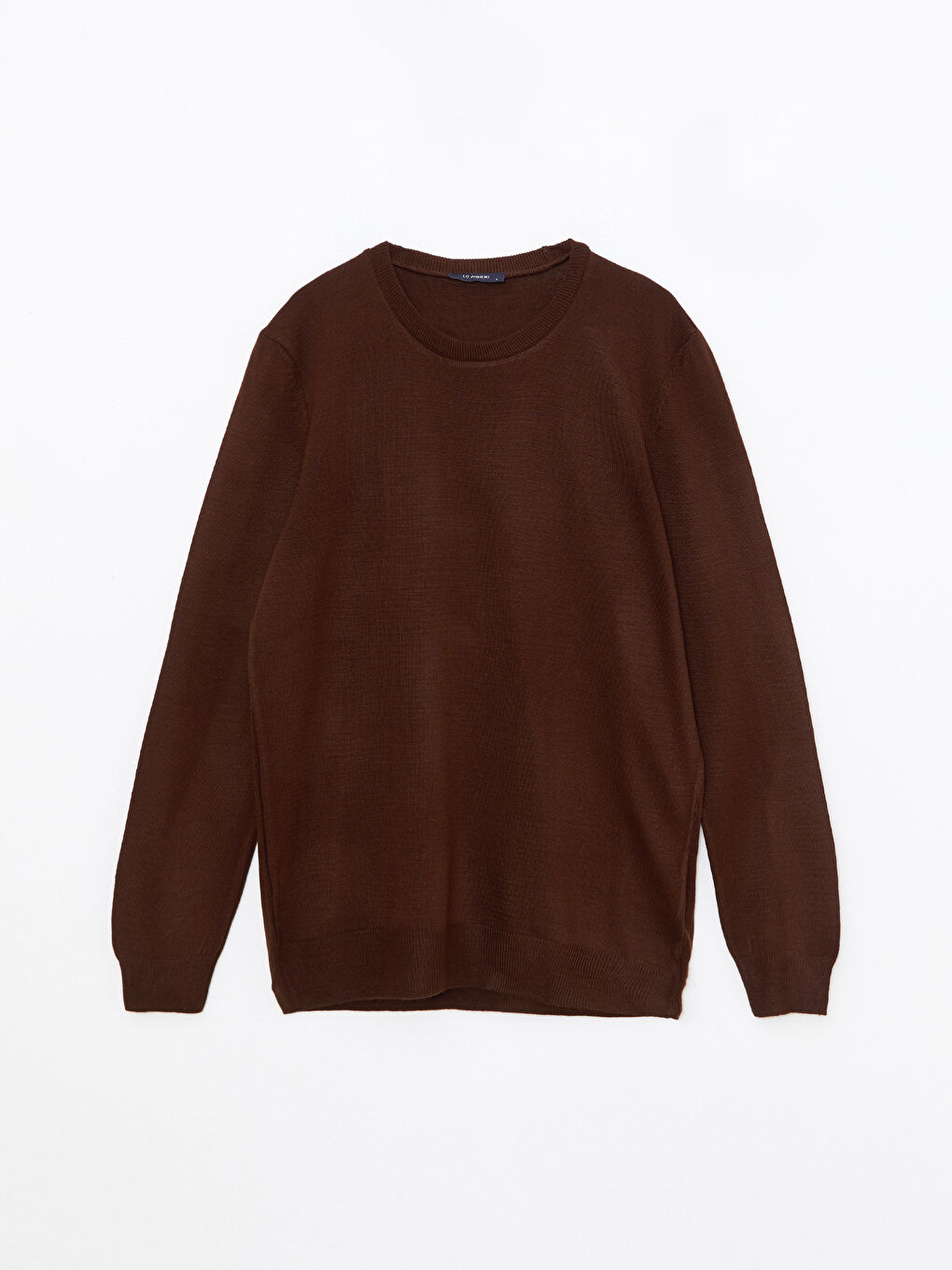 LCW ECO Crew Neck Long Sleeve Men's Tricot Sweater -W2FO59Z8-HKQ